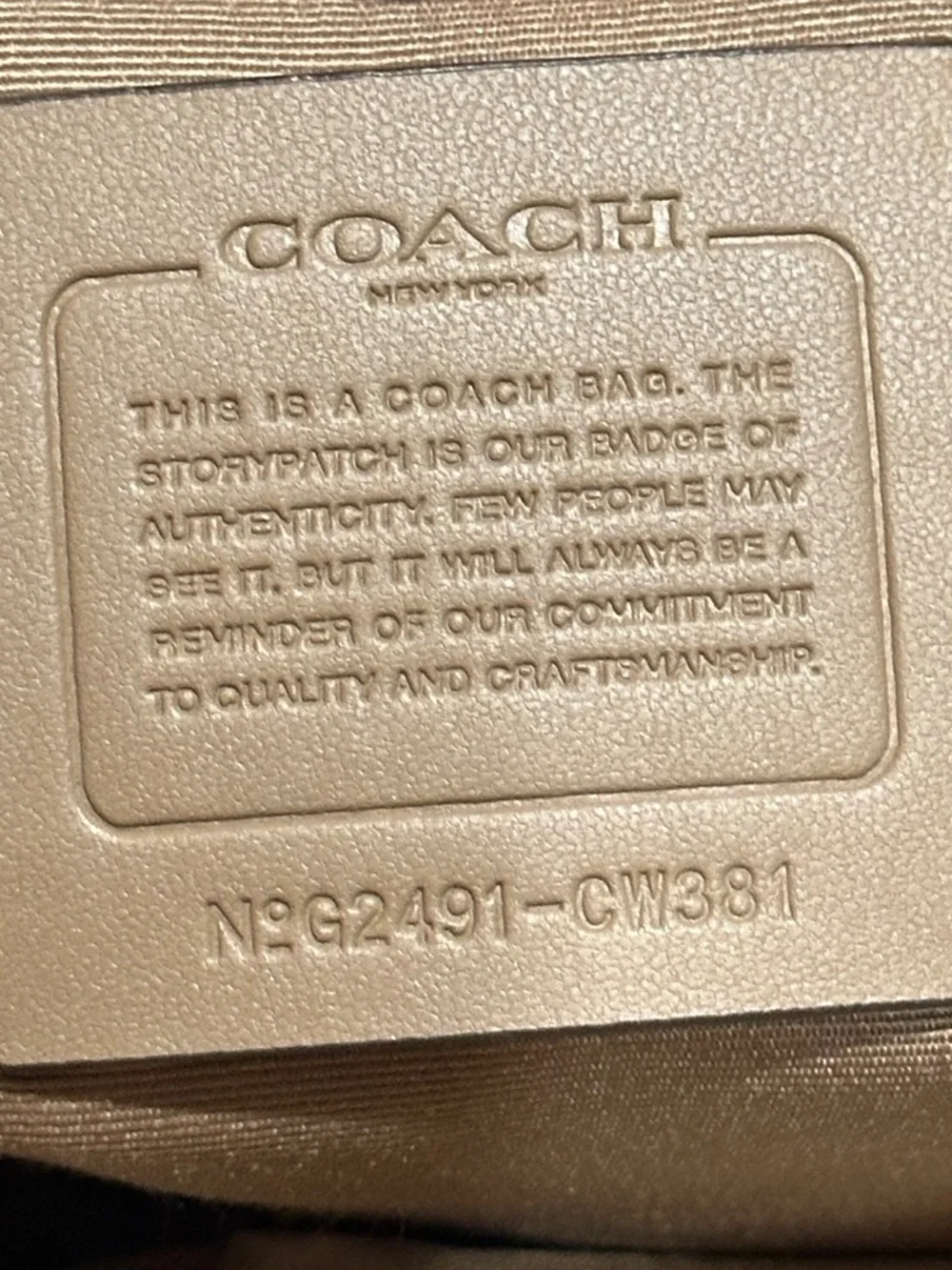 Coach City Tote Bag In Signature Canvas